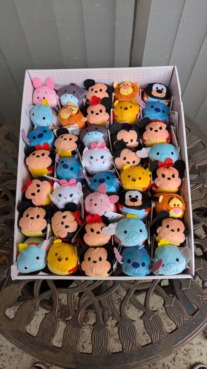 Disney Tsum Tsum Plush Lot - 38