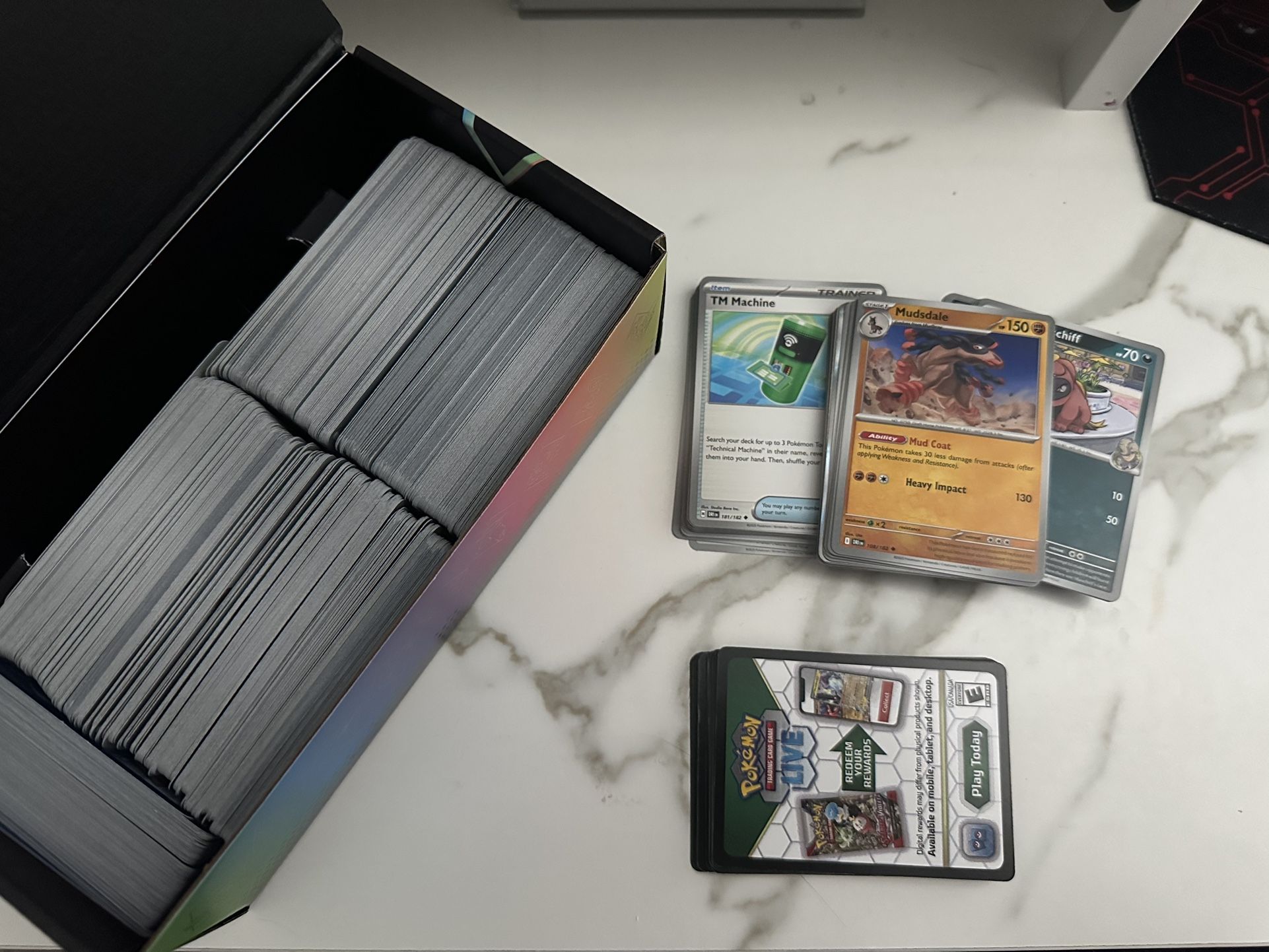 Pokemon Destined Rivals Bulk Card Lot | 600+ Cards