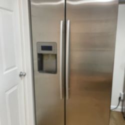 Samsung Refrigerator RS277 Double Door Fridge Freezer With Water Ice Dispenser