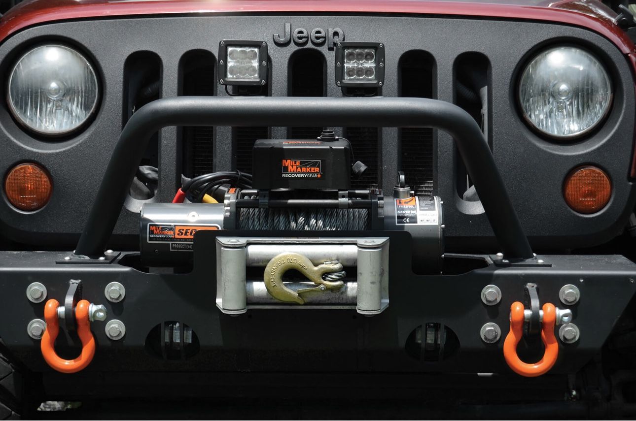 Brand new 12,000 pound winch Jeep Pick Up Truck