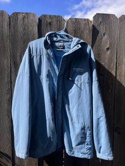 Light blue Primitive skateboarding jacket