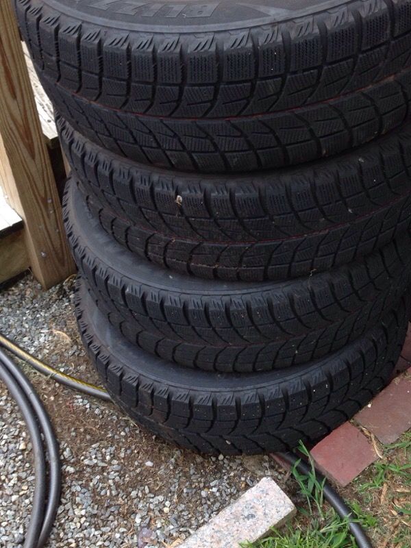 4 Bridgestone 215/R65/16 tires