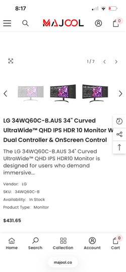 Gaming monitor