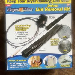 Dryer Lint Removal Kit