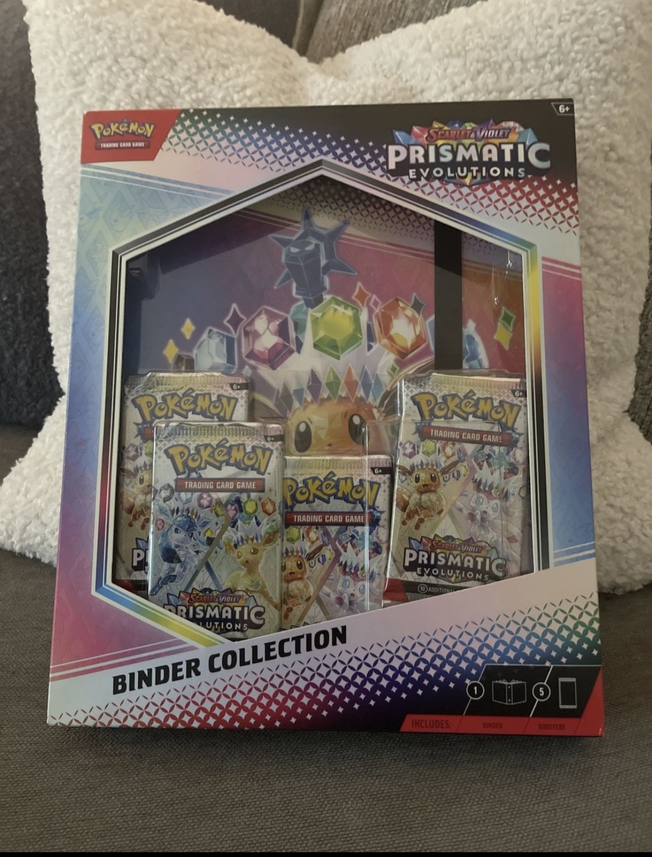Pokemon Prismatic Evolutions Binder Collection