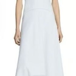 Proenza Schouler White Label Chambray High-Low Midi Dress NWT Size 6\
