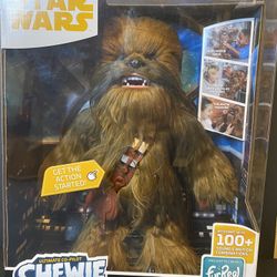 Star Wars Disney Chewie Chewbacca Ultimate Co Pilot FUR REAL