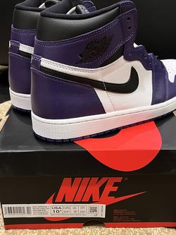 Jordan 1 High Court Purple Size 10.5