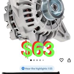 400*14066 Alternator Compatible With/Replacement For F150 2004-2008, V8, 4.6L, 5.4L, 4L3U-10300-BA, 4L3U-10300-BB, 4L3Z-10346-BA, 4L3Z- 10346-BB, 6L3T