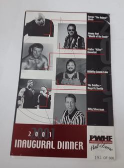 Wrestling Hall Of Fame Inaugural Dinner 2001
