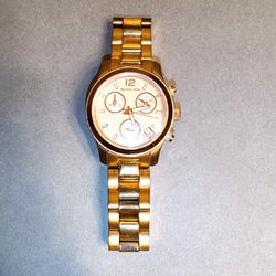 Michael Kors Runaway Rose Gold-Tone Watch 