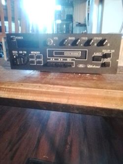 Ford Electronics AM FM Cassette Radio E5SF-18B865-BB