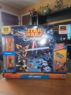 🧚♀️ NEW Star Wars Command Epic Assault. Includes 22 Figures And Vehicles