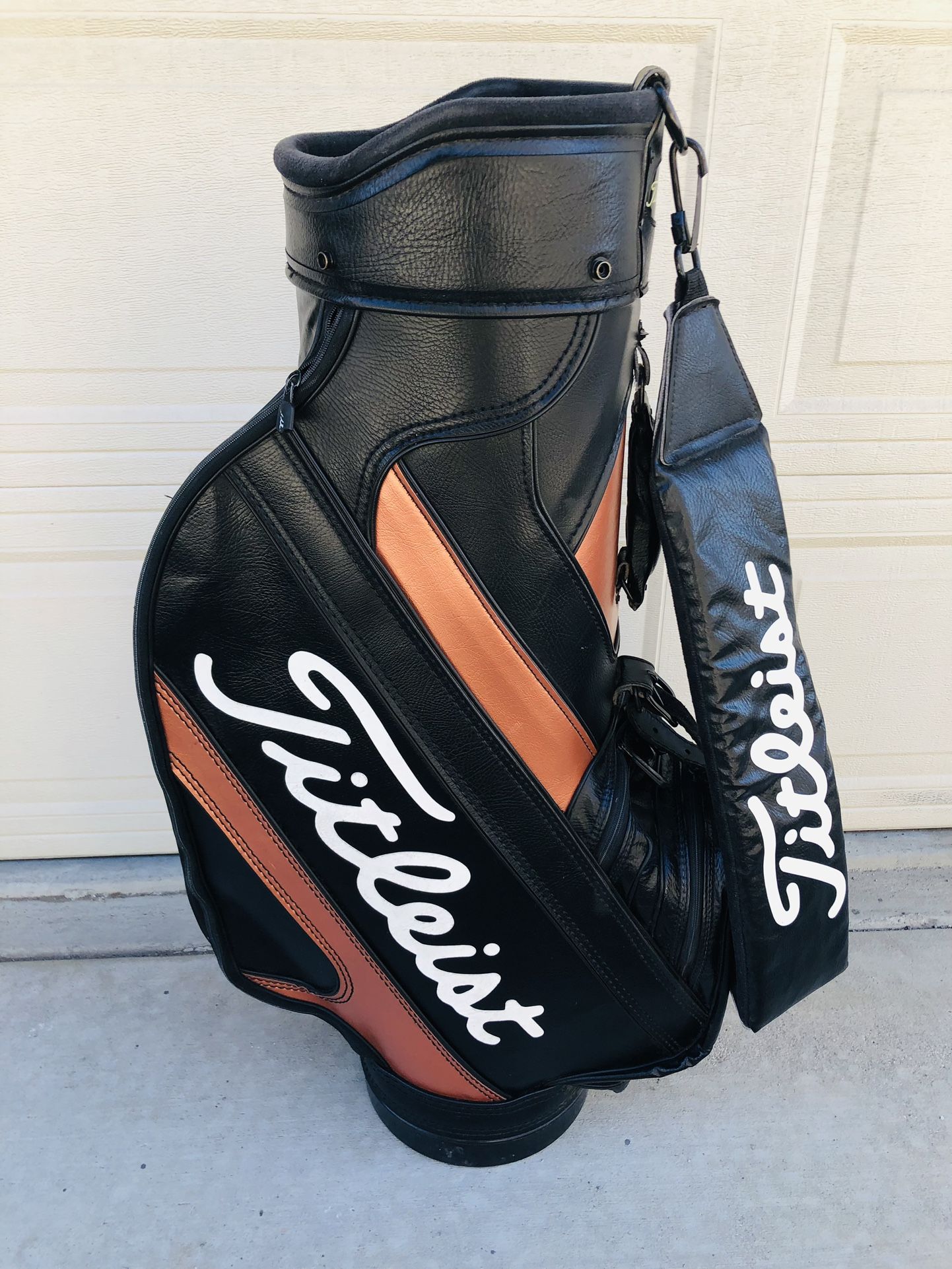 Titleist Staff Cart Bag 6 Way Vintage Retro