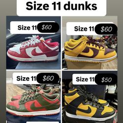 Nike Dunks Size 11