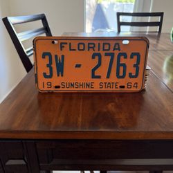 Florida Plate