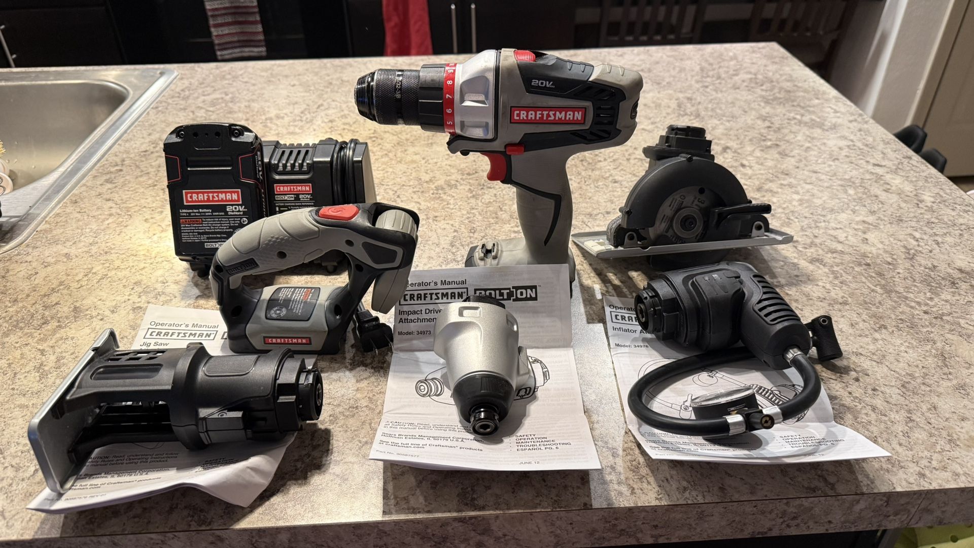 Craftsman Bolt-On 20v Set