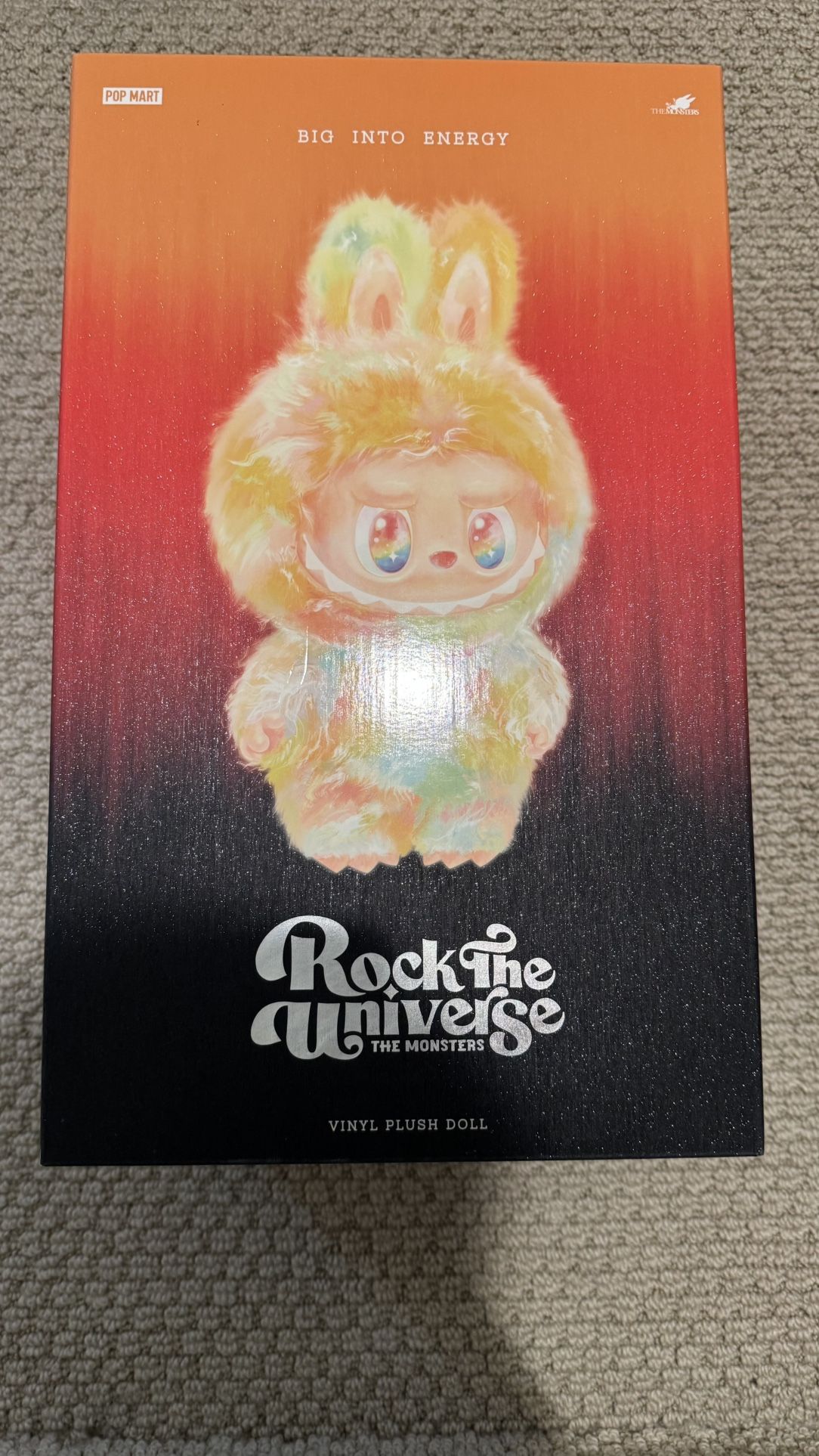 Pop Mart Labubu The Monsters Big Into Energy BIE Rock The Universe Plush