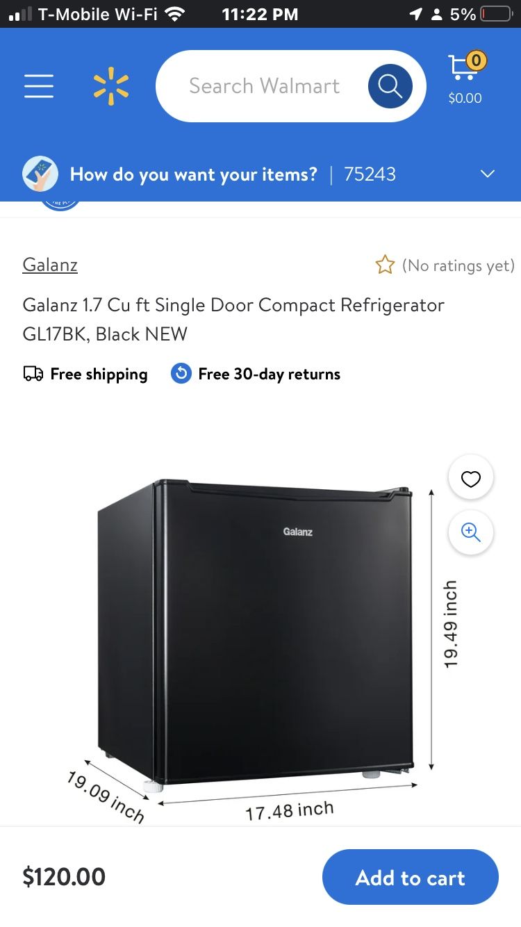 Galant Mini Fridge