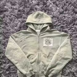 Tan Zip up Jacket 