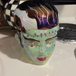Bride Of Frankenstein Halloween Candle 