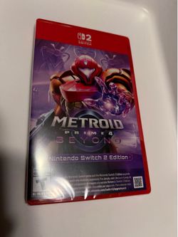 Metroid Prime 4 sealed Nintendo switch 2