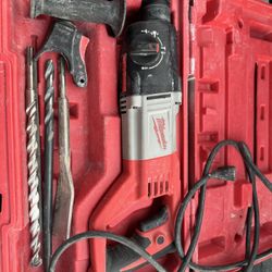ELECTRIC ROTARY HAMMER DRILL WITH BITS