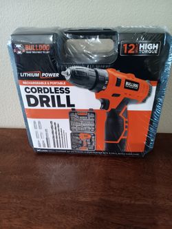 Bulldog cordless drill
