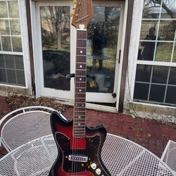 Vintage Japanese solid body electric guitar - No Name 