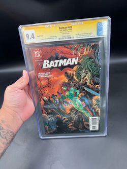 Batman #619 CGC 9.4 SS Jim Lee Signed Hush Variant DC Comics 2003