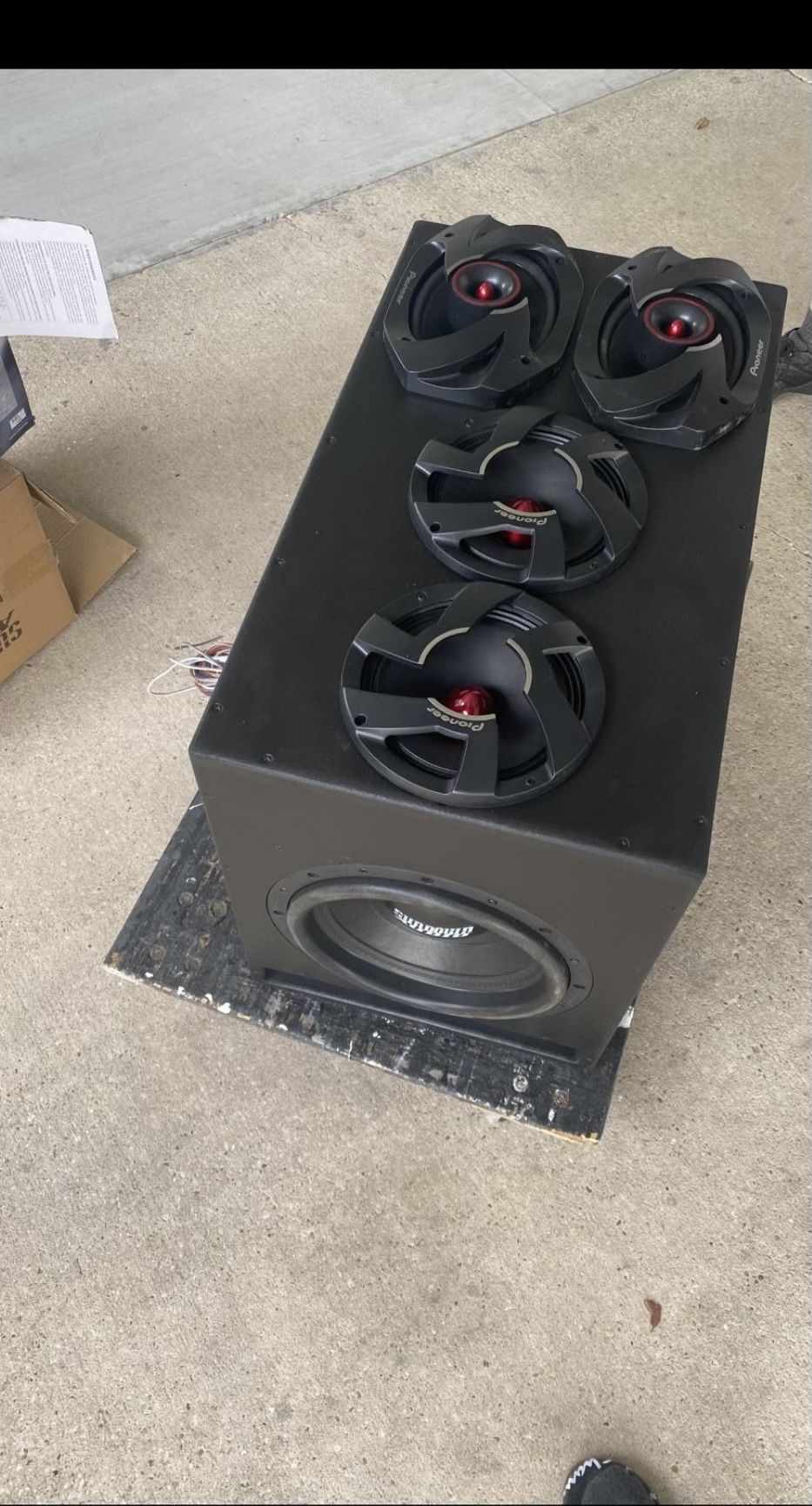 Custom Speaker Box 