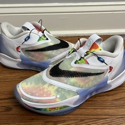Nike Adapt 2.0 Tie Dye Sneaker With Charging Pad, Size 13, Authentic 