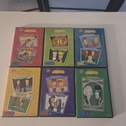COMPLETE Lot of 6 The Best of Beavis and Butthead DVDs, MTV, Time Life Video