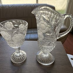 Heavy decorative glass piece