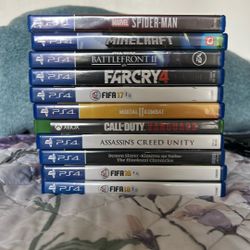 10$ Each Ps4/Xbox Game