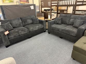 Sofa And Love Seat 2pc Set