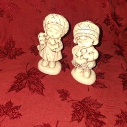 Just In Time For Christmasf Vintage Figurines