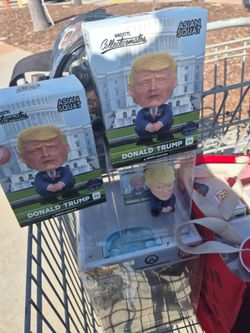 Donald trump collectible art toy figure