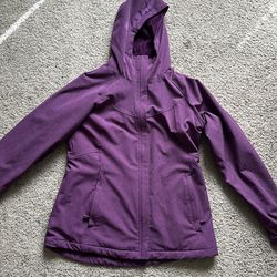 Kirkland purple Jacket Fur lined size M