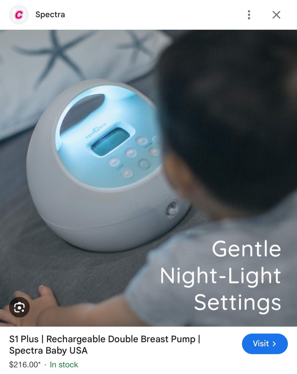 Spectra Baby Double Breast Pump
