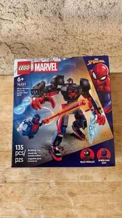 LEGO MARVEL MILES MORALES MECH VS SPIDER-MAN