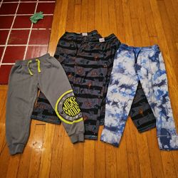 Lot Of 4 Pairs Of Boys Pants Size 6