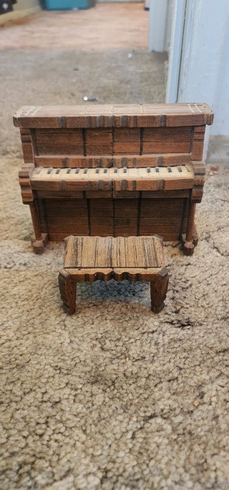Vintage Tiny Piano Music Box