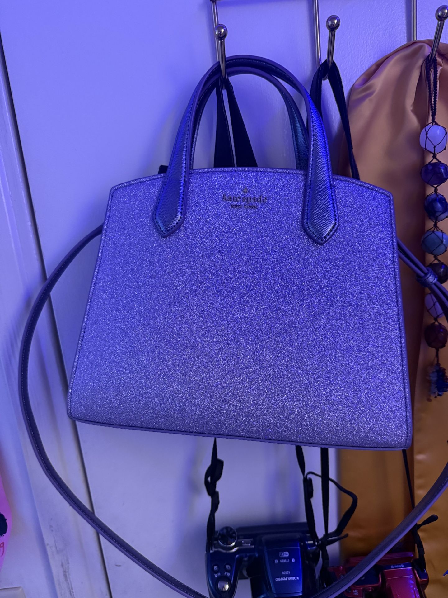 Purple Glittery Kate Spade Purse
