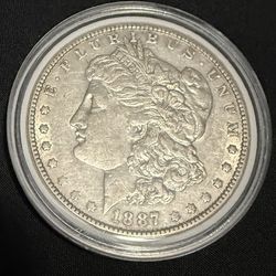 1887 Morgan Dollar 