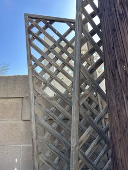Wood Garden Lattice 