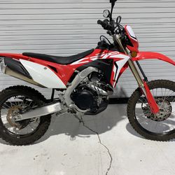 2019 Honda Crf450L Only 120 Miles Street Legal Plated