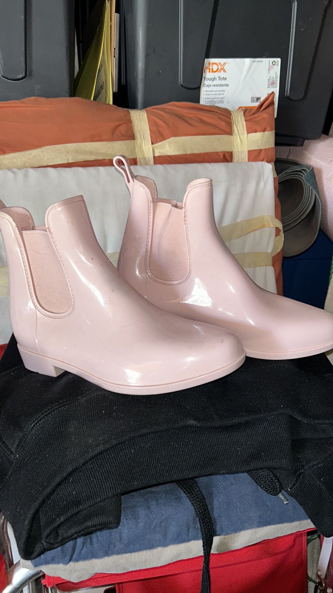 Pink Rain Boots - New-