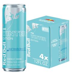 Iced Vanilla Berry Redbull 4 Pack 12oz