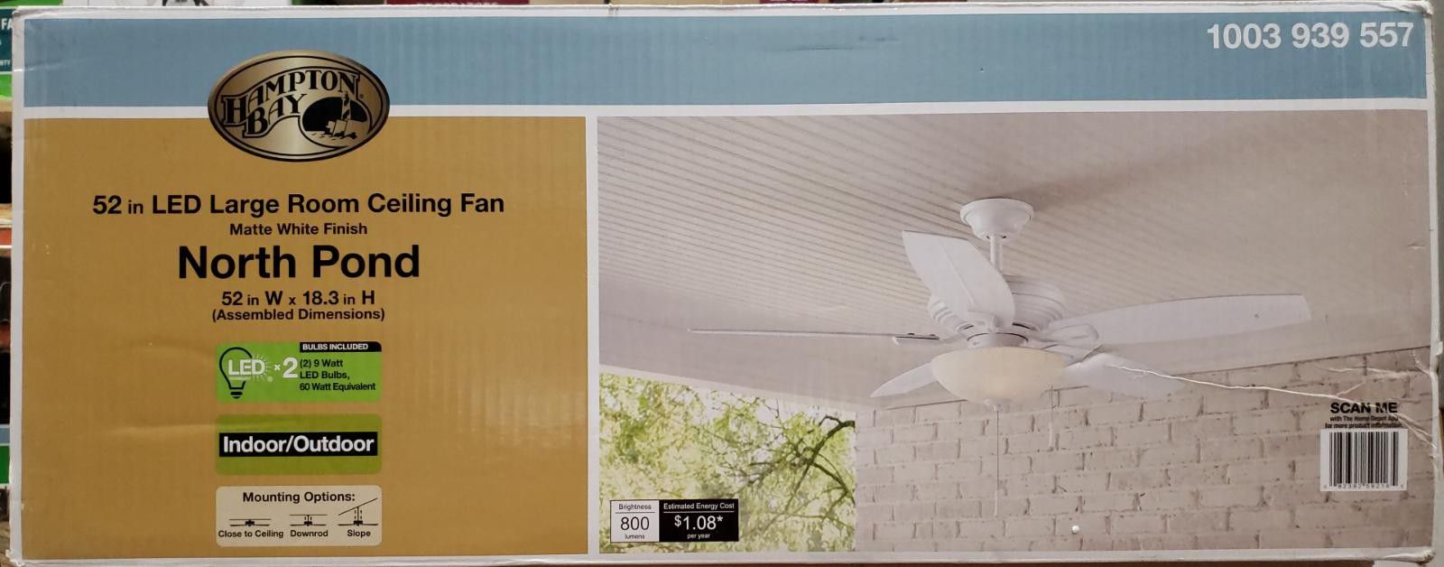 52 inch ceiling fan
